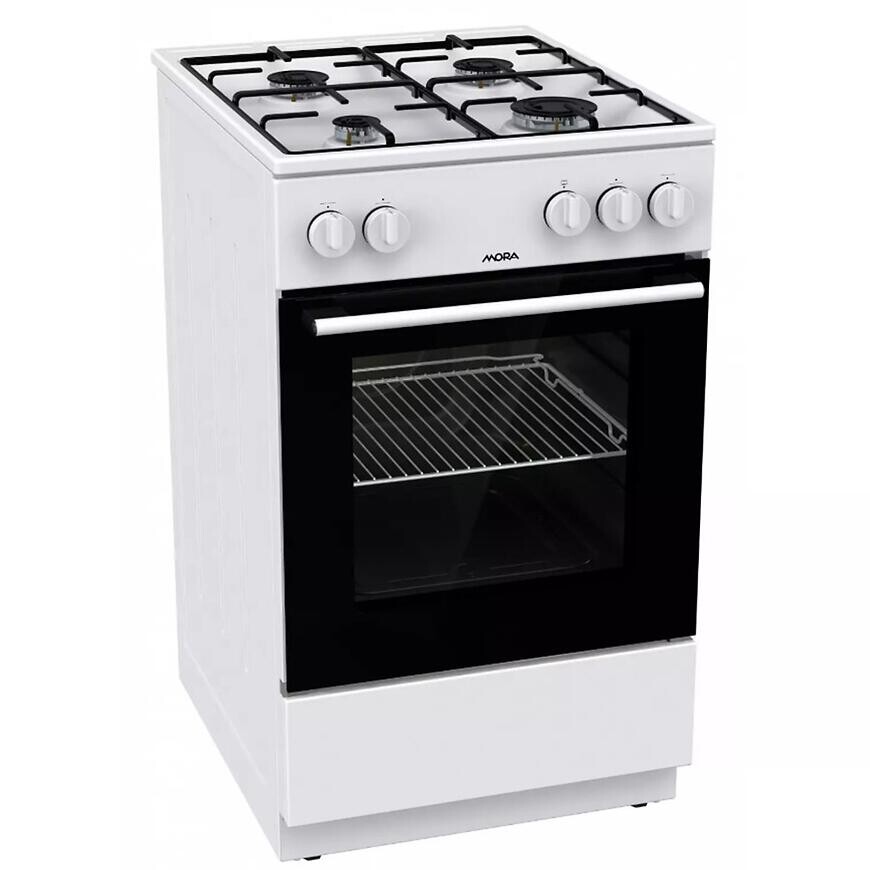 Plynový sporák Mora biely P 2240 AW