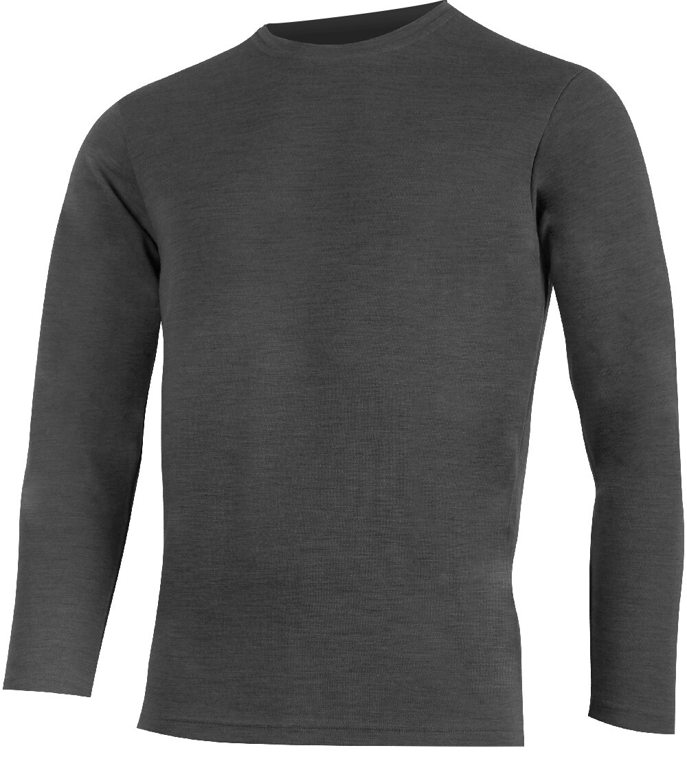 Lasting pánska merino mikina ANDRES 8160 sivá Veľkosť: M 8596445229844