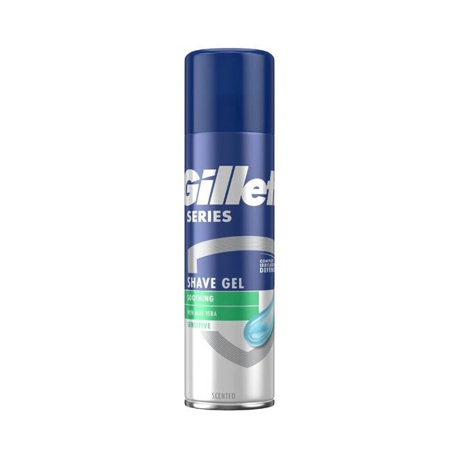 Gillette Gél na holenie na citlivú pleť Gillette Series (Sensitive Skin) 400 ml