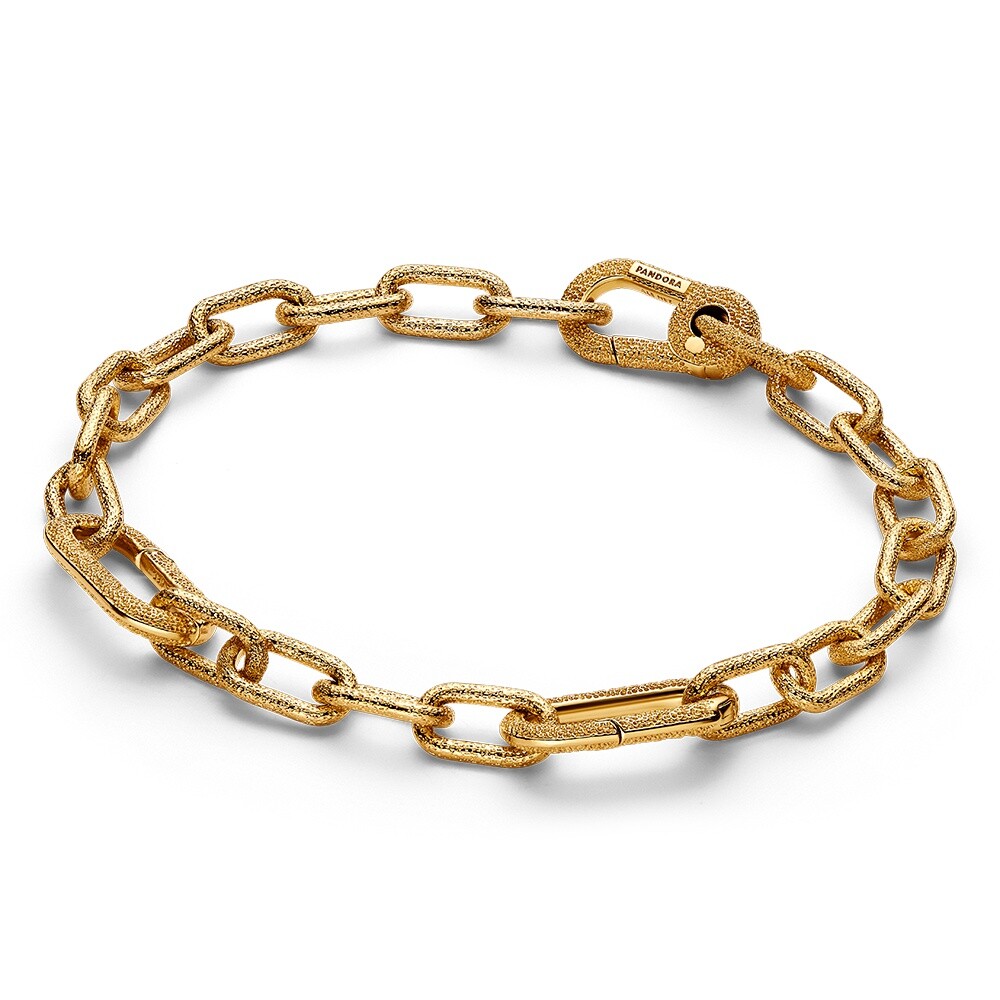Pandora Štýlový pozlátený náramok na prívesky Shine Me 563829C00 16 cm