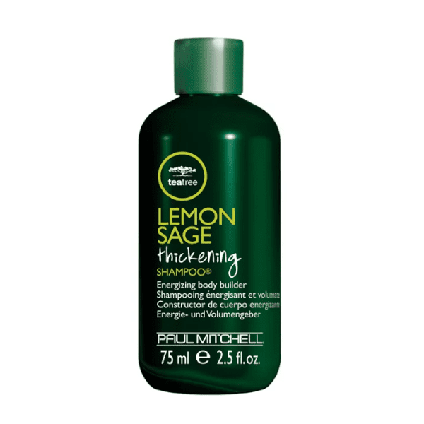 Paul Mitchell Energizujúci šampón pre slabé vlasy Tea Tree (Lemon Sage Thickening Shampoo) 75 ml