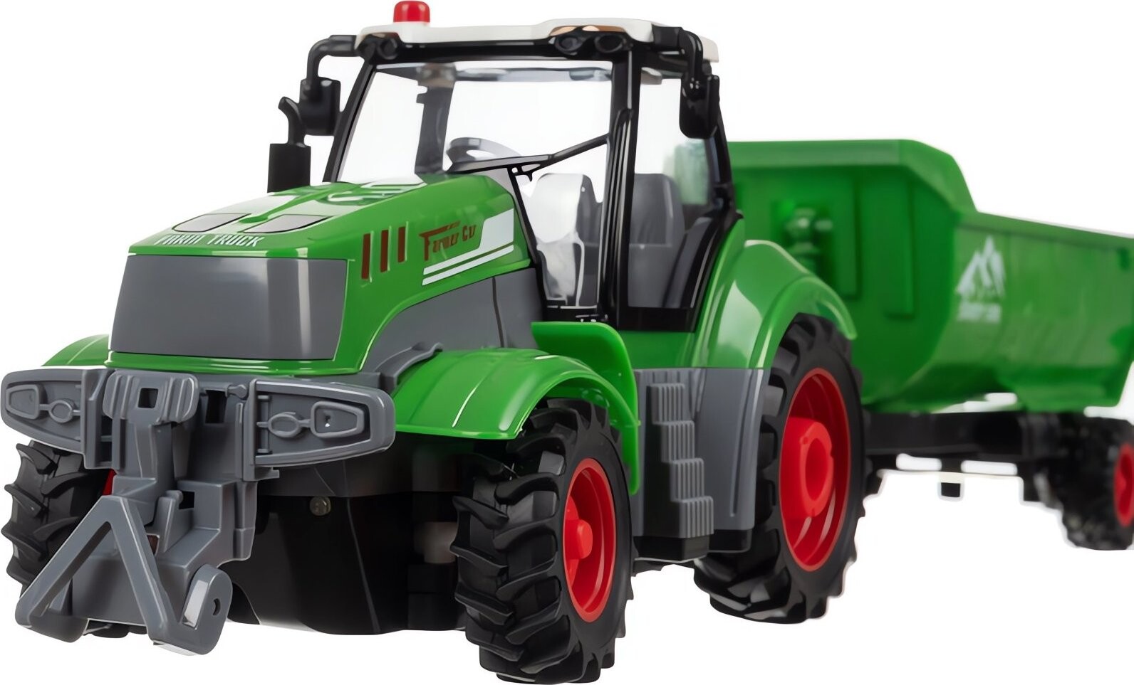 Kruzzel RC traktor se sklápěcím přívěsem 1:24