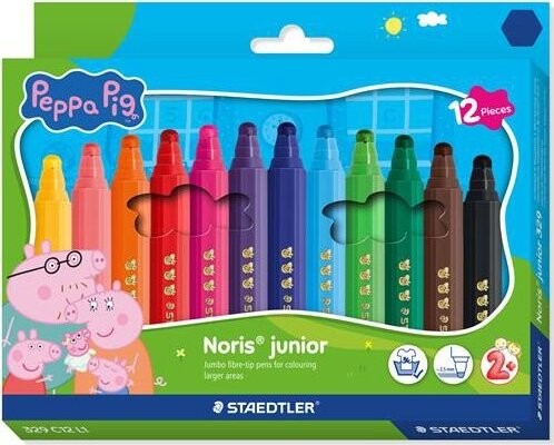STAEDTLER Noris Junior Peppa Pig 12 farieb