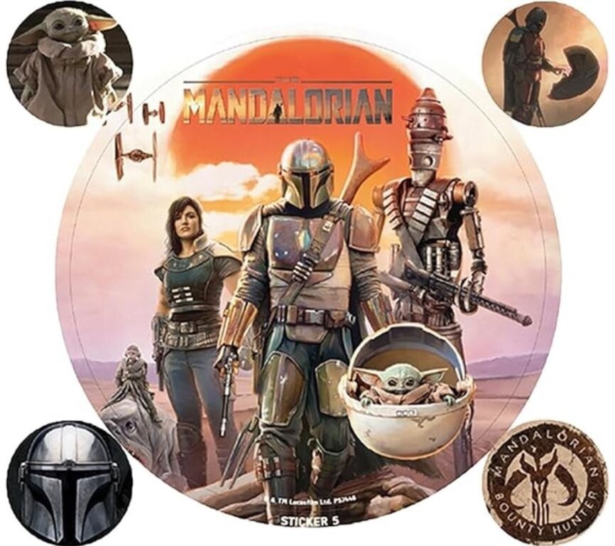 Star Wars The Mandalorian: Legacy – Samolepky