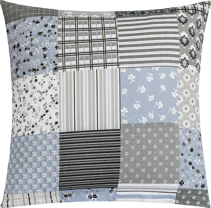 BELLATEX Adela vankúšik 40 × 40 cm 55/241 patchwork sivý