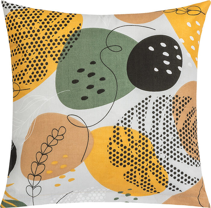 BELLATEX Adela vankúšik 40 × 40 cm 55/232 okruhliaky béžové