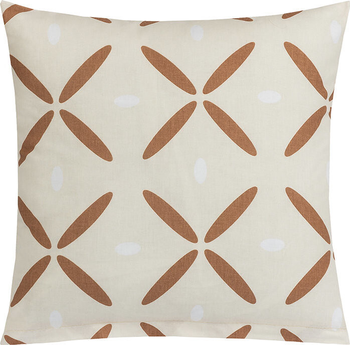 BELLATEX Adela vankúšik 40 × 40 cm 55/239 krížiky hnedé