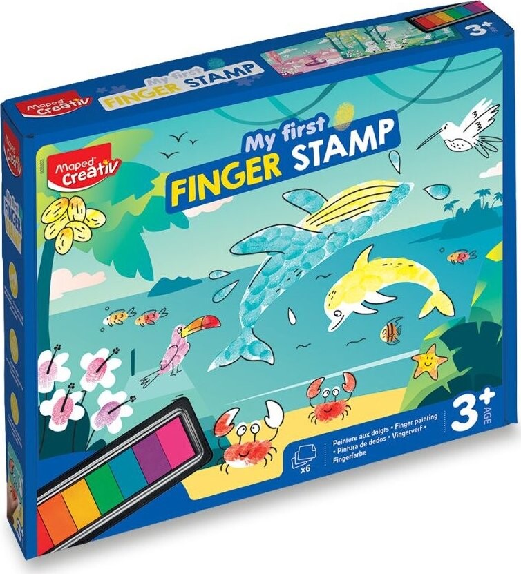 MAPED Early Age My First Finger Stamp