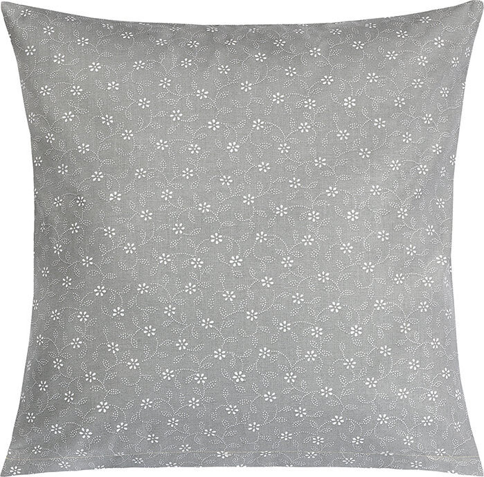 BELLATEX Adela vankúšik 40 × 40 cm 55/227 popínavý kvietok sivý