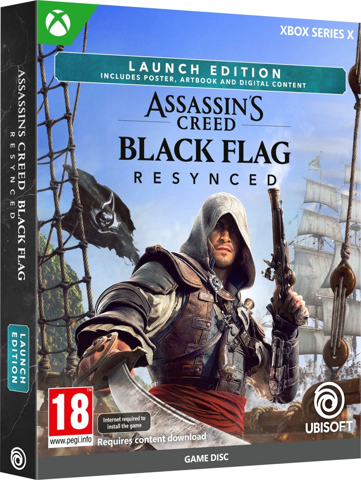 Assassins Creed Black Flag Resynced: Launch Edition - Xbox Series X