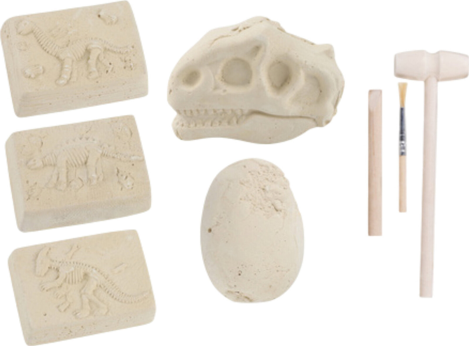 Kruzzel 26771 Vykopávky dinosaurů 5v1