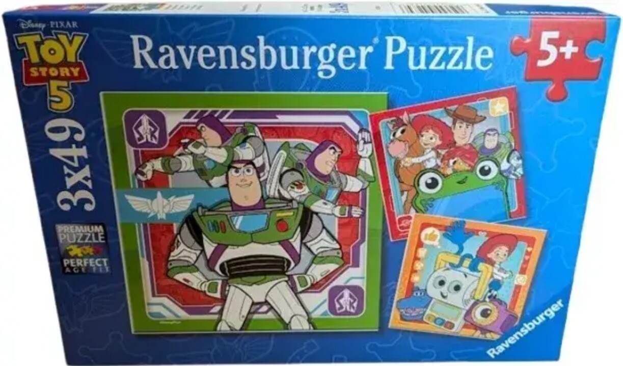 Ravensburger 120042846 Toy Story: Príbeh hračiek 3× 49 dielikov