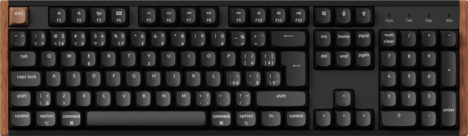 Keychron K10 HE Wireless Gateron Double-Rail Magnetic Nebula Switch – Black (Special Edition), CZ/SK