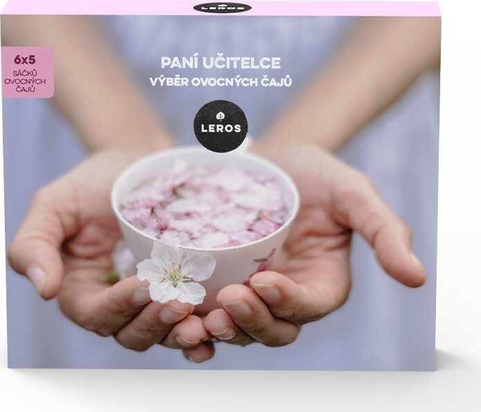 Leros Darčeková kazeta Pani učiteľke 6× 5 vreciek