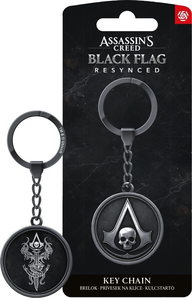 Assassins Creed Black Flag Resynced – Jackdaw – prívesok na kľúče