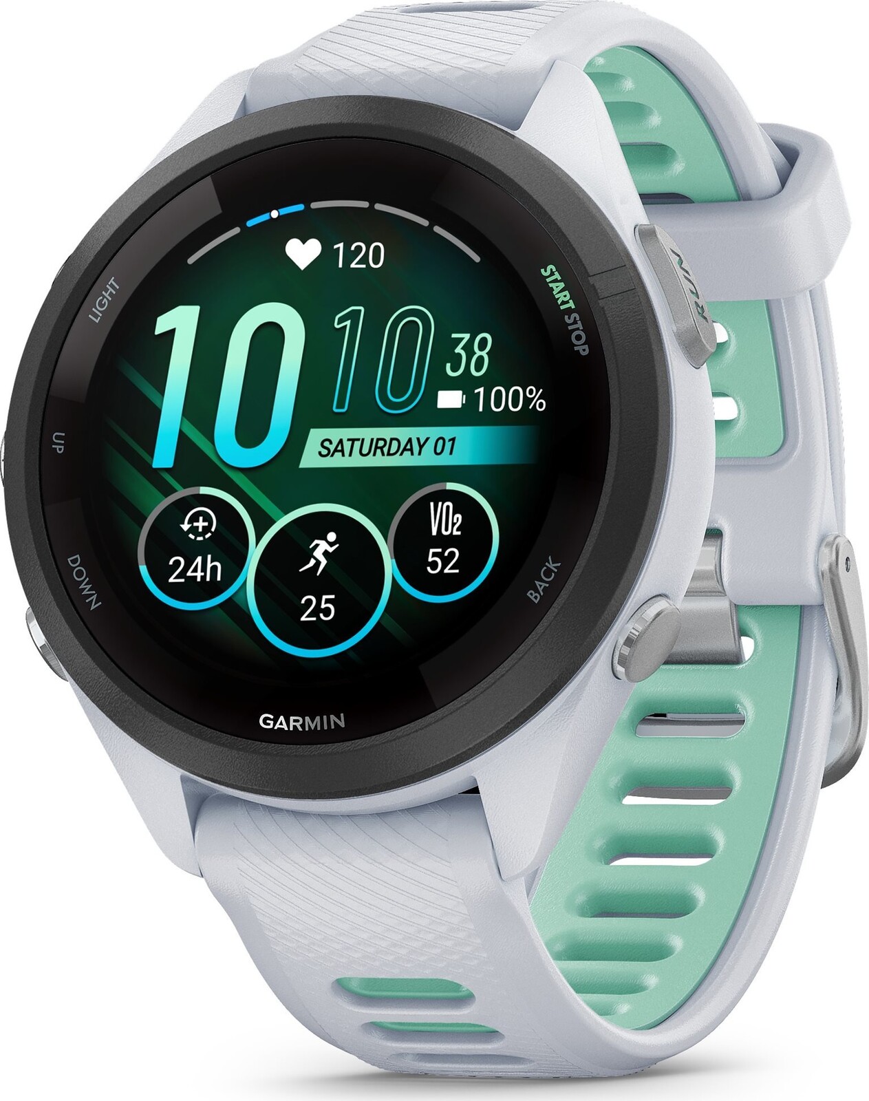 Garmin Forerunner 265S Whitestone/Neo Tropic