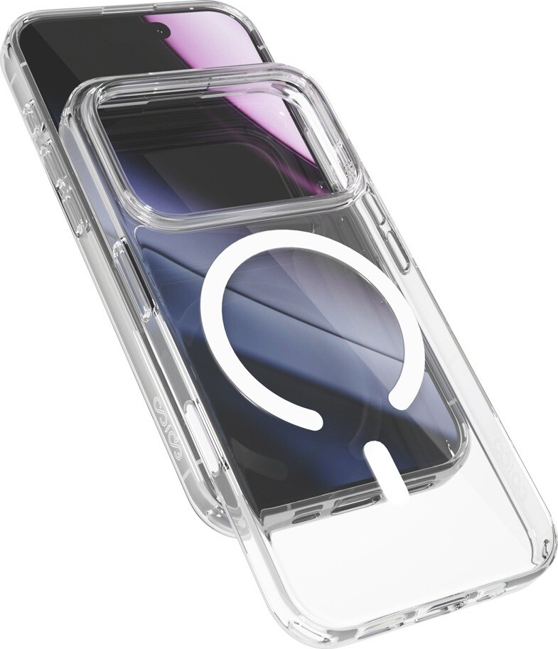 Epico Hero Mag+ kryt iPhone 17 Pro Qi2 & MagSafe kompatibilný – transparentný