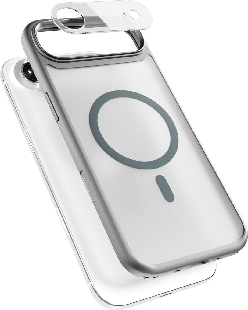Epico HeroMatte Pro Mag+ kryt iPhone Air Qi2 & MagSafe kompatibilný – sivý