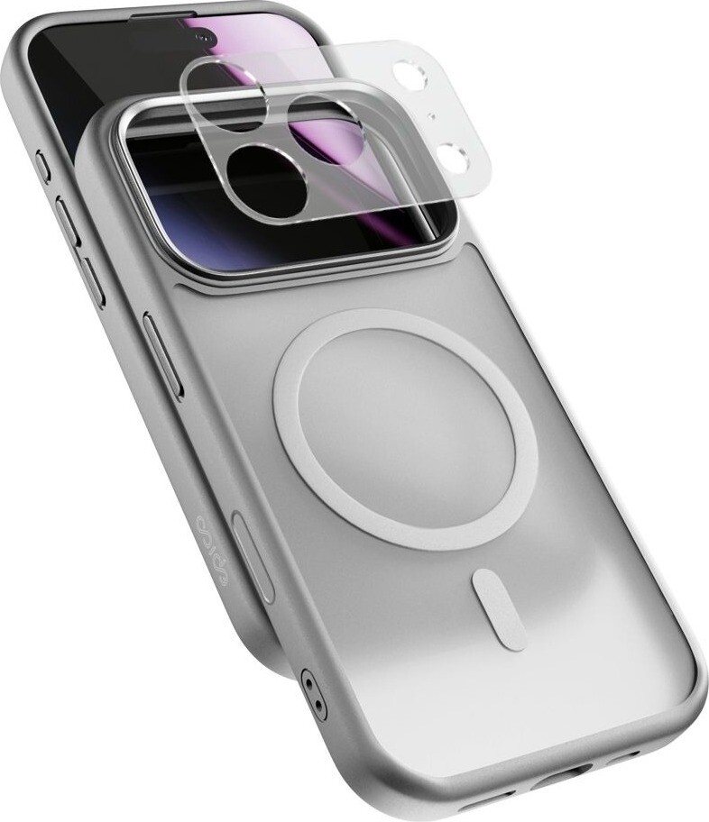 Epico HeroMatte Pro Mag+ kryt iPhone 17 Pro Max Qi2 & MagSafe kompatibilný – sivý