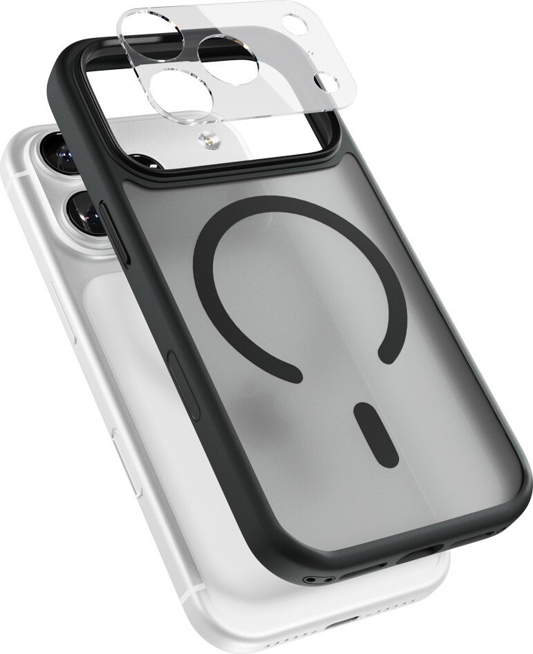 Epico HeroMatte Pro Mag+ kryt iPhone 17 Pro Max Qi2 & MagSafe kompatibilný – čierny