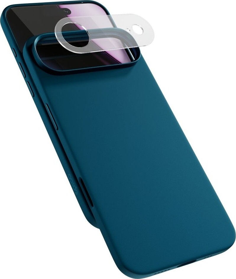 Epico Silicone Pro Mag+ kryt iPhone Air Qi2 & MagSafe kompatibilný – petrolejovo modrý