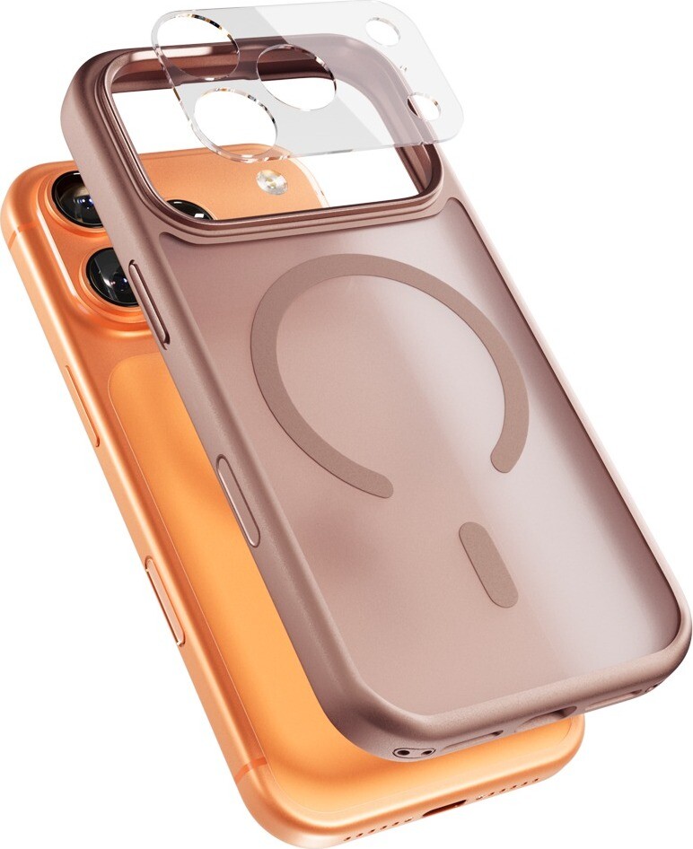 Epico HeroMatte Pro Mag+ kryt iPhone 17 Pro Qi2 & MagSafe kompatibilný – bronzový