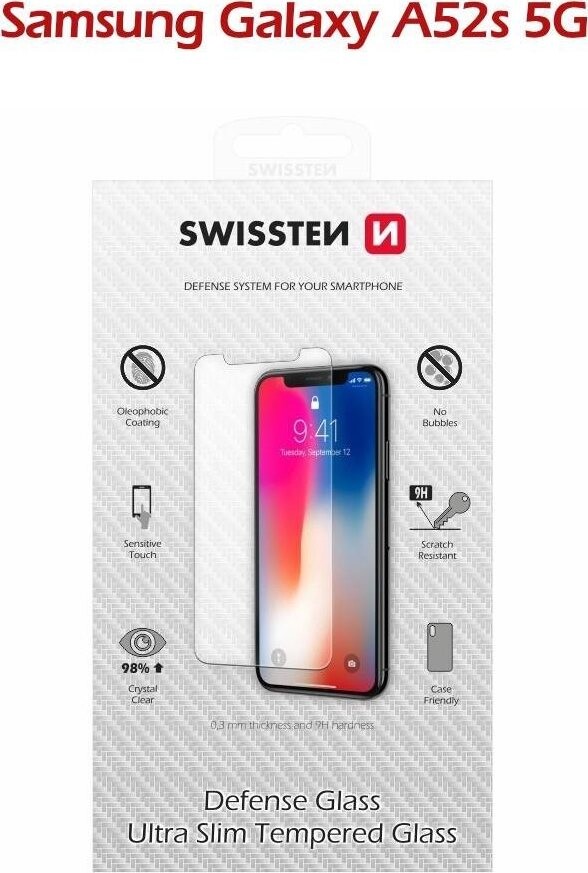 Swissten pre Samsung Galaxy A52s 5G čierne