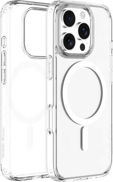 Mobile Origin Hybrid MagSafe Case Clear iPhone 16 Pro
