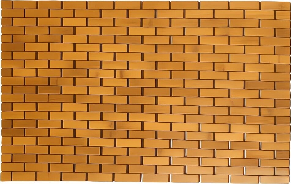 Ruhhy 26048 Koupelnová protiskluzová podložka 80 × 50 cm, bambus