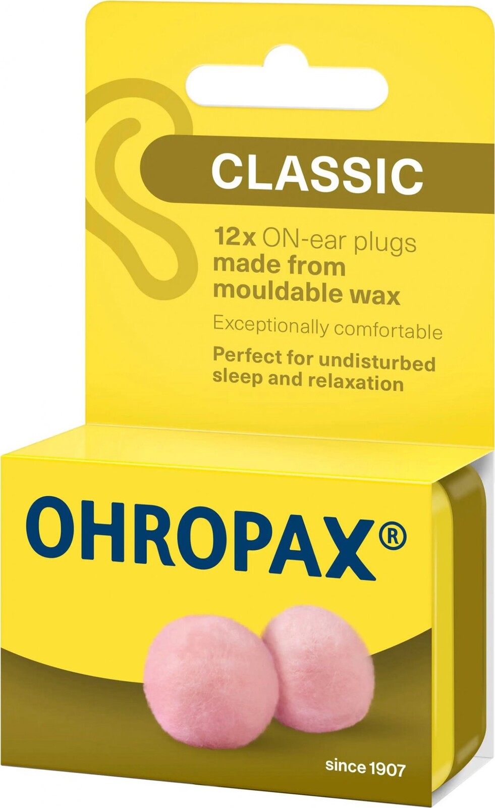OHROPAX Classic Earplugs 12 pcs