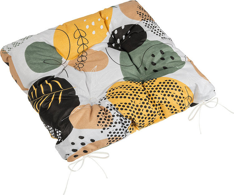 BELLATEX Adela Sedák 41/232 prešívaný 40 × 40 cm kamienky béžové