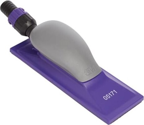 3M Hookit Purple+ ručný brúsny blok s odsávaním, rozmer 70 x 198 mm