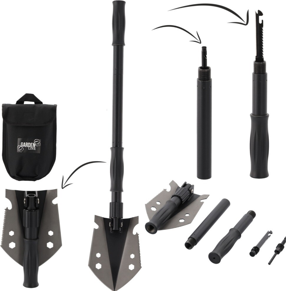 Garden Line Multifunkční outdoorová lopatka 9v1
