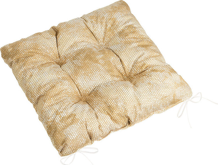 BELLATEX Adela Sedák 41/229 prešívaný 40 × 40 cm hadej kože hnedá