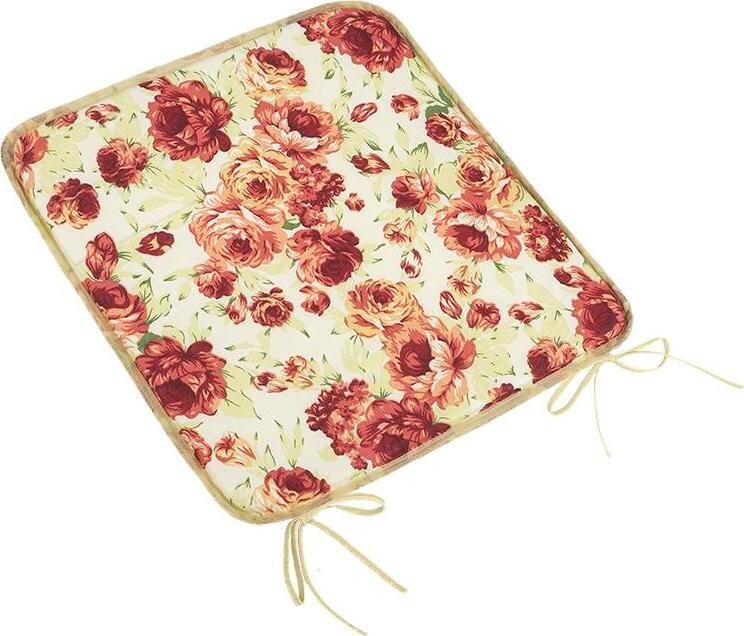 BELLATEX Sedák BERTA 34/606 hladký 40 × 40 cm, pivoňka