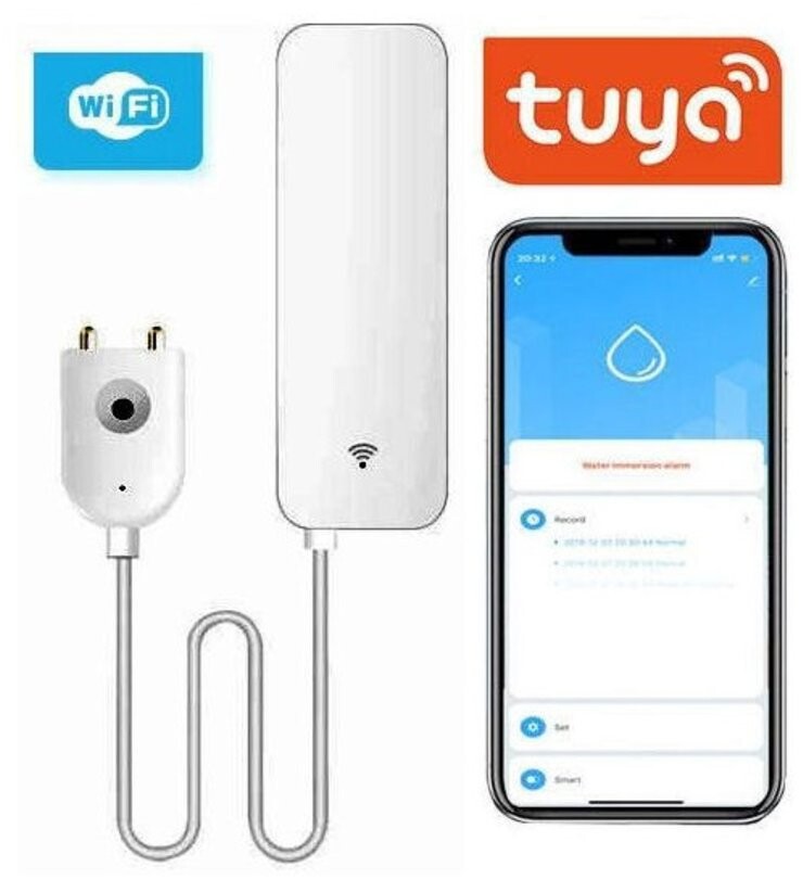 Empt Chytrý detektor úniku vody s WiFi