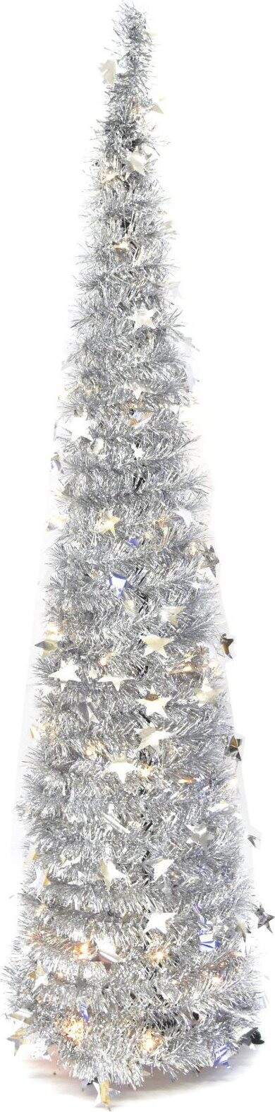 DOMMIO Vianočný stromček reťazový s LED osvetlením, 150 cm