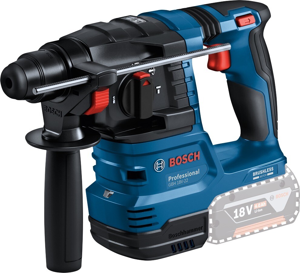 BOSCH Vŕtacie kladivo GBH 18V-22 0.611.924.000 (bez AKU)