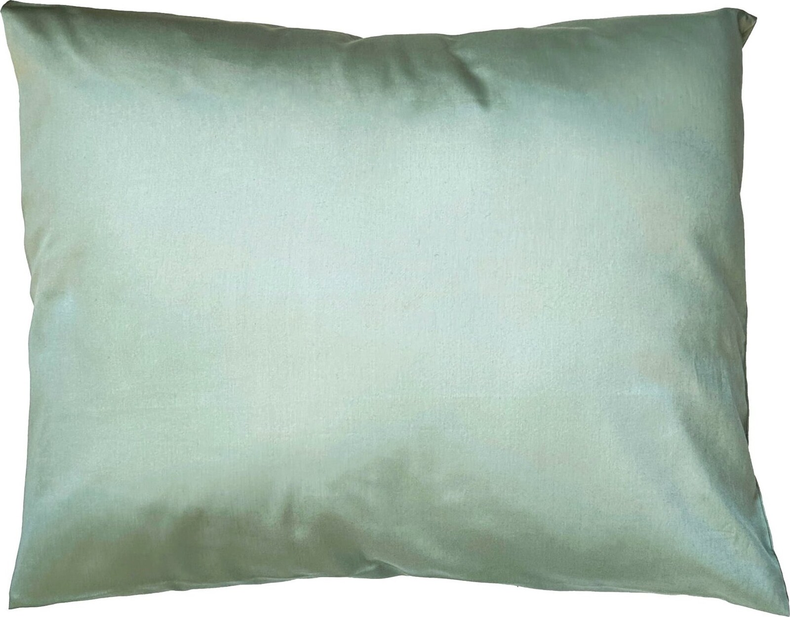 HEDDA Povlečení bavlněný satén Laila sage, rozměr povlak na polštář 70 × 90 cm