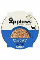 Vanička APPLAWS Cat Tuna Fillet with Crab in Broth 60g