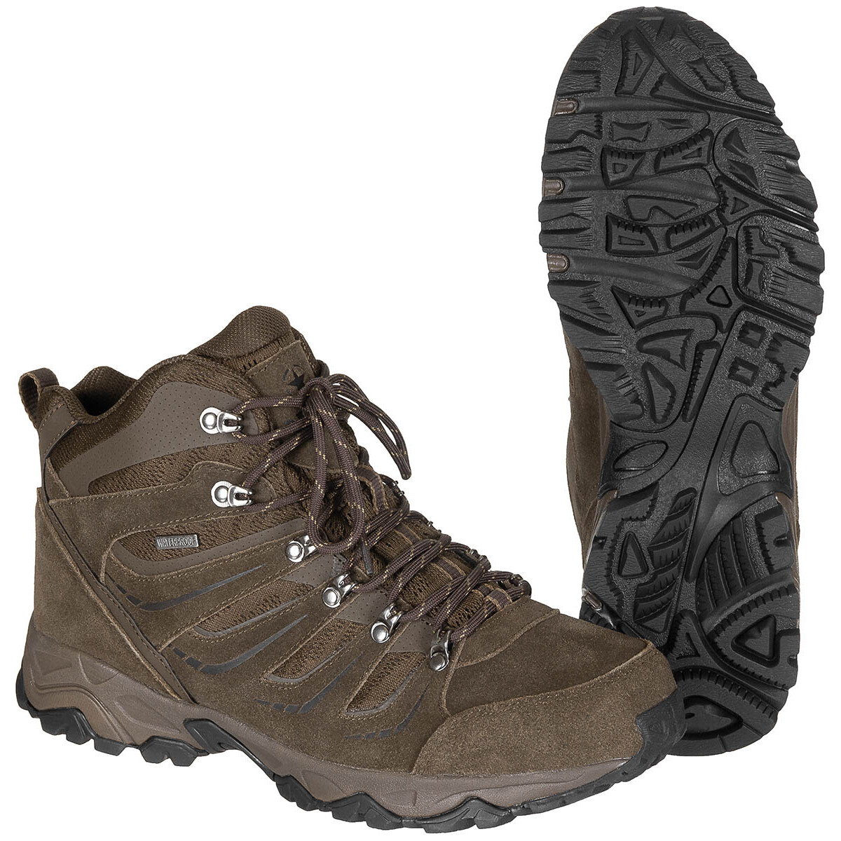 Obuv taktická MFH Tactical - hnedá, 6
