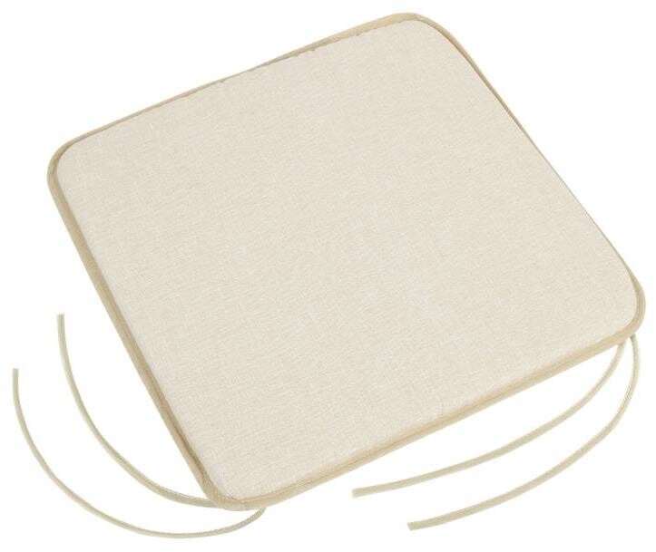 BELLATEX Sedák LADA 34/003 hladký 40 × 40 cm, smotanová Uni