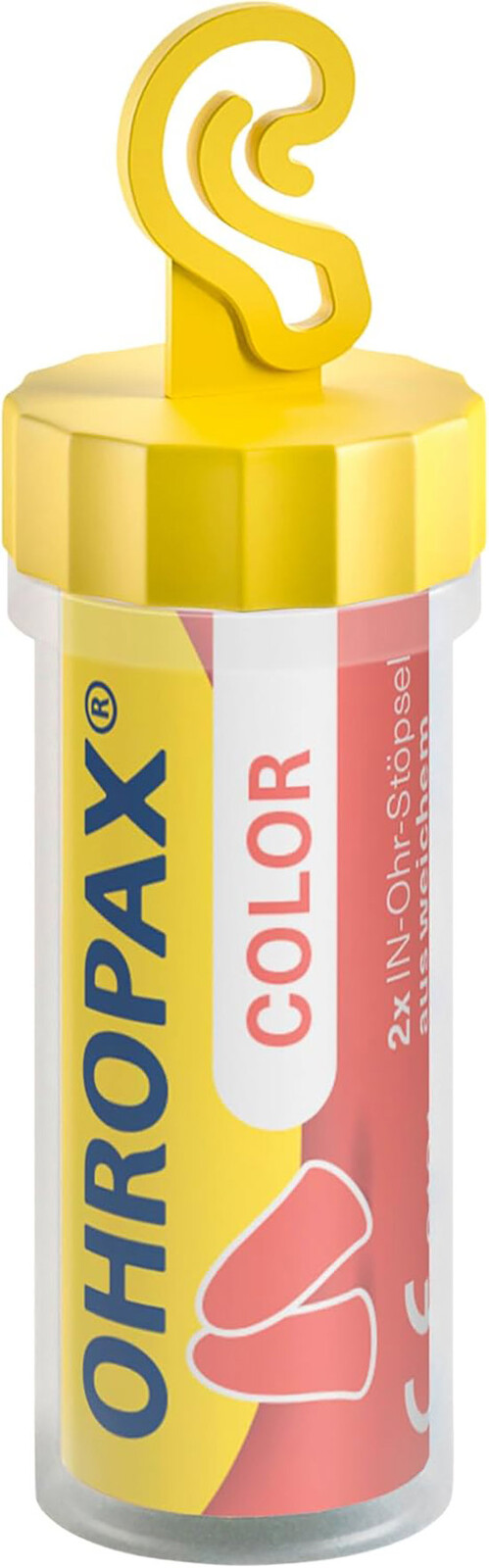 OHROPAX COLOR Earplugs in tube 2 pcs