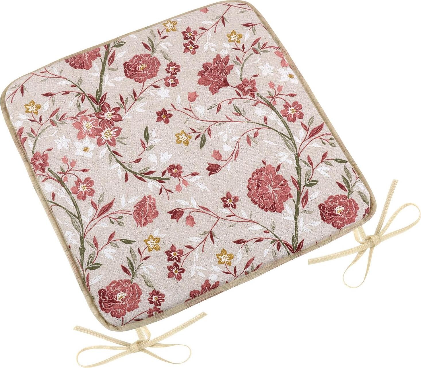 BELLATEX Sedák EMA 34/562 hladký 40 × 40 cm Karafiát