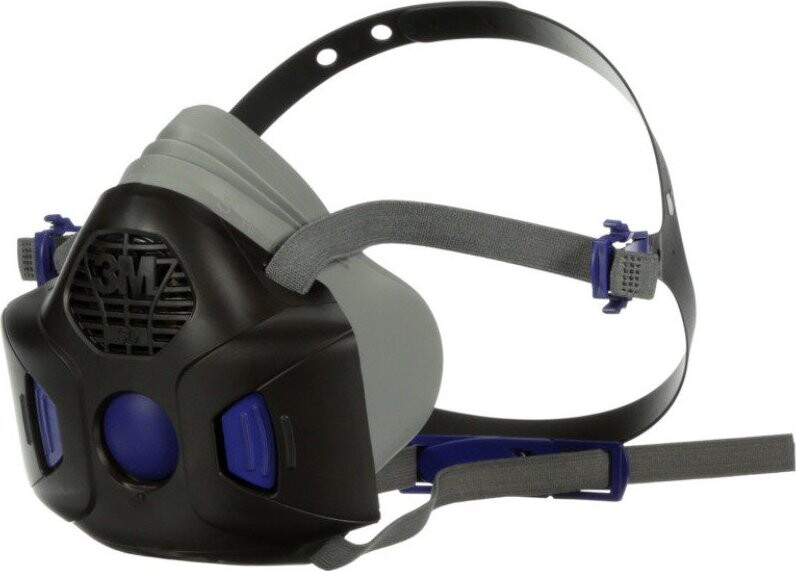 Polomaska 3M HF-802SD Secure Click s membránou na komunikáciu, (M), 1/EA/MEDIUM