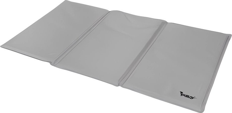 Purlov 25531 Chladiaca podložka pre psa alebo mačku 90 × 50 cm sivá
