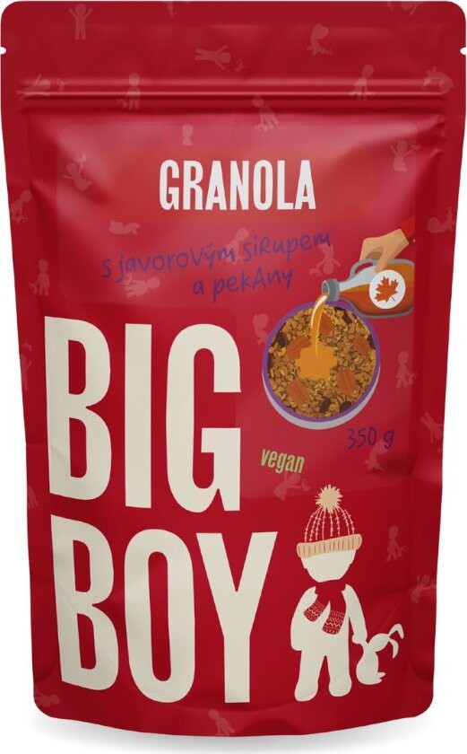 BIG BOY Granola s javorovým sirupom 350 g