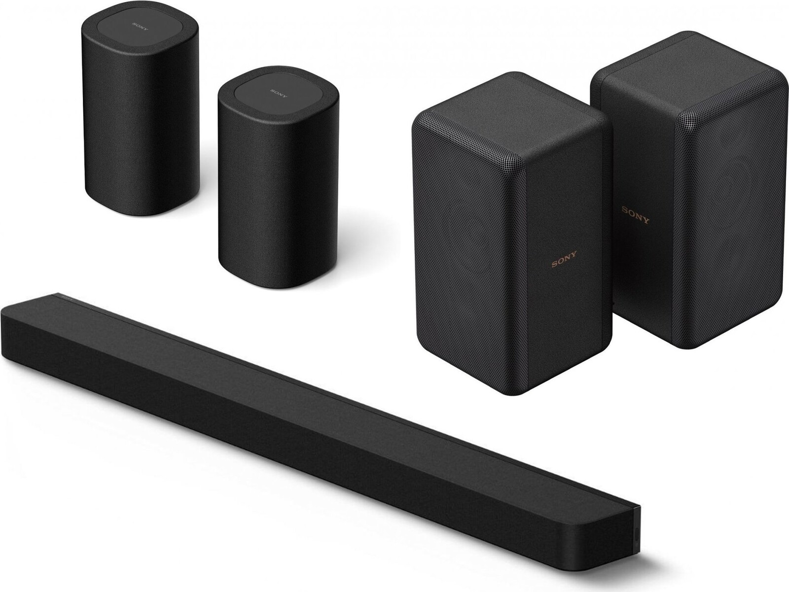 Sony BRAVIA Theatre Bar 8 + 2x Sony SA-RS3S + Sony BRAVIA Theatre Sub 7