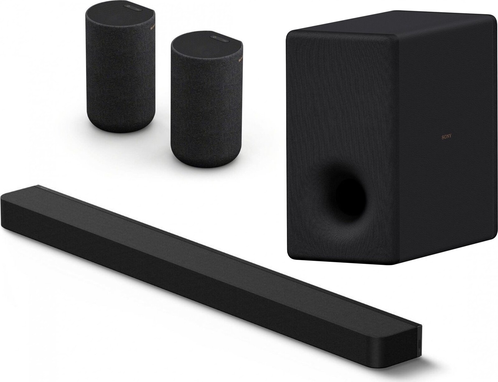 Sony BRAVIA Theatre Bar 8 + 2x Sony SA-RS5 + Sony SA-SW3