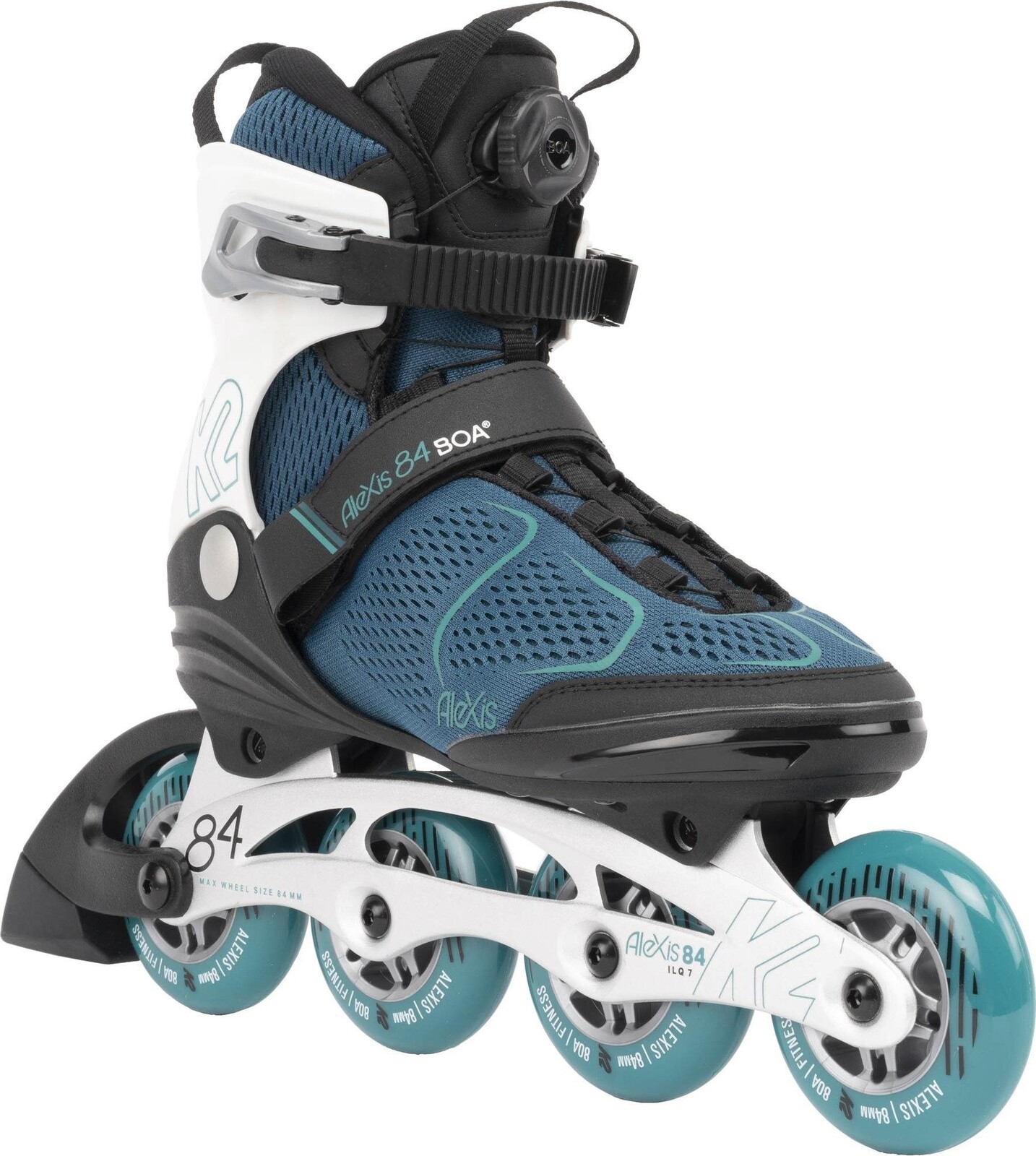 K2 ALEXIS 84 BOA teal_white veľ. 39 EU/250 mm